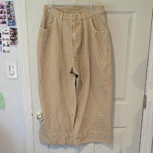 Free People Beige Chinos